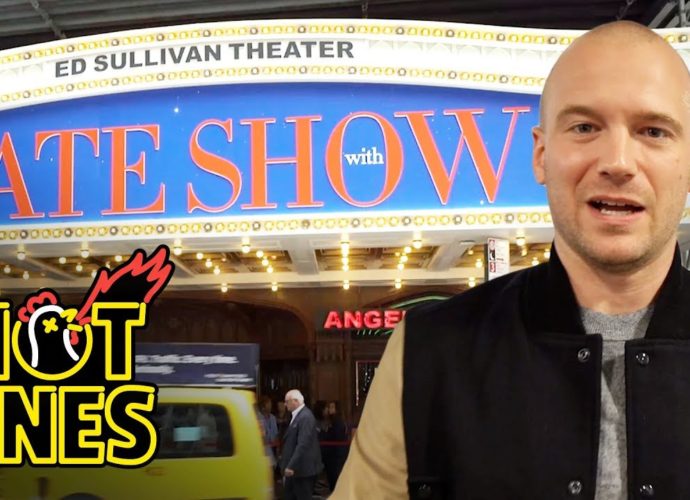 Sean Evans Goes to The Late Show With Stephen Colbert