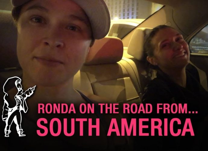 Ronda on the Road… from WWE’s South American Tour