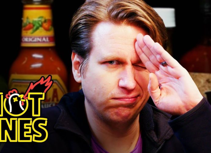 Pete Holmes Does Improv While Eating Spicy Wings | Hot Ones