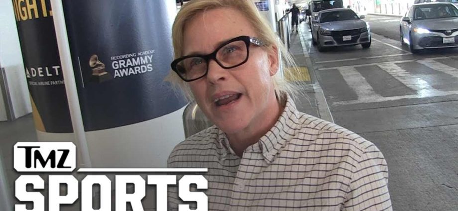 Patricia Arquette Says David's Wrestling Career Scares Her, But He Loves It! | TMZ Sports