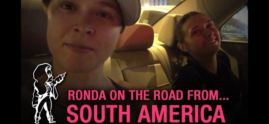 Ronda on the Road… from WWE’s South American Tour