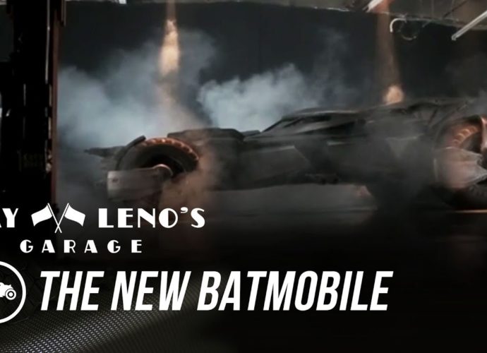 Jay Leno Introduces The New Batmobile