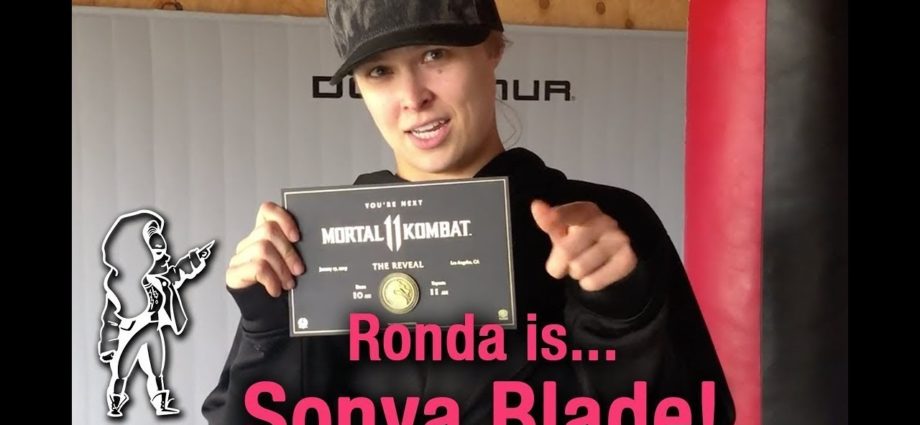 Ronda Rousey Is... Mortal Kombat 11's Sonya Blade!