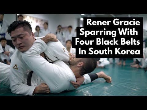 Rener Gracie vs. 4 Korean Black Belts