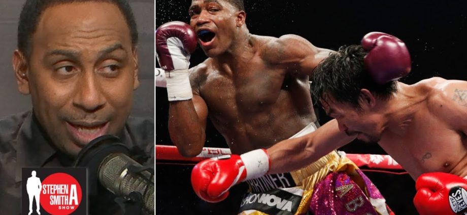 Stephen A. calls out Adrien Broner for saying he beat Manny Pacquiao
