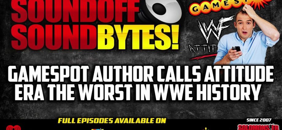 Gamespot Writer Calls Attitude Era The WORST In WWE History