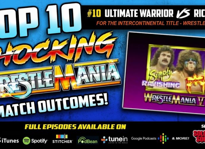 Shocking WrestleMania Match Outcomes (#10 Rick Rude Pins The Ultimate Warrior)