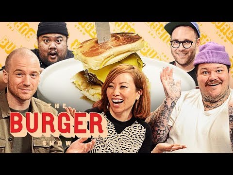 Sean Evans, Matty Matheson, and Miss Info Judge a Stunt Burger Showdown | The Burger Show