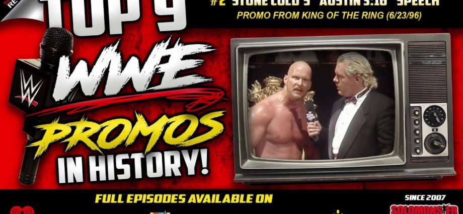 Top 9 WWE Promos | The Birth of AUSTIN 3:16 (KOTR 1996)