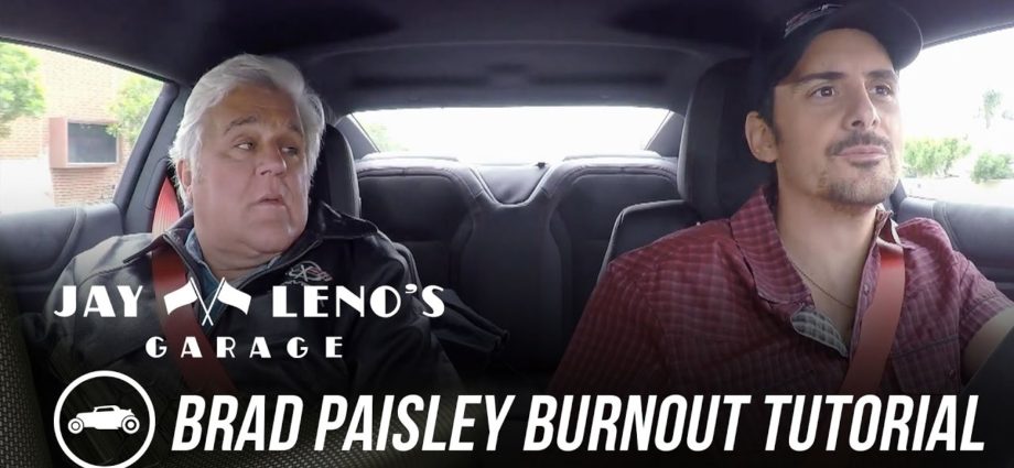 Jay Leno Gives Brad Paisley a Burnout Tutorial in the 2017 Chevrolet Camaro ZL-1 - Jay Leno's Garage