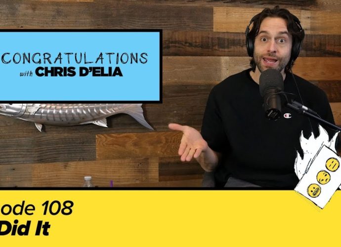 Congratulations Podcast w/ Chris D'Elia | EP108 - He Did It