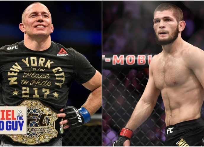 Is Georges St-Pierre retiring a ploy to set up a Khabib Nurmagomedov fight? | Ariel & The Bad Guy