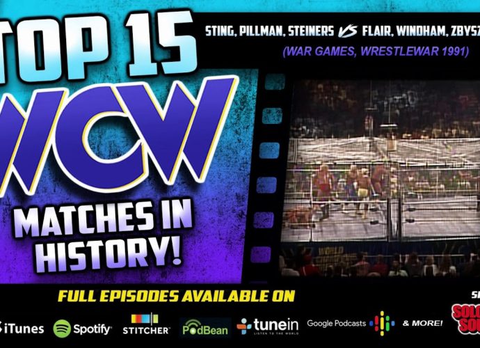 Top 15 WCW Matches | Sid Destroys Pillman In War Games (WrestleWar 91)