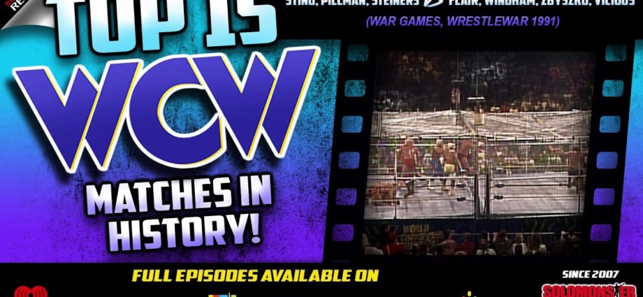 Top 15 WCW Matches | Sid Destroys Pillman In War Games (WrestleWar 91)